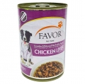 Favor Tavuk Ciğerli Yavru 400 gr resim