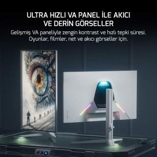GamePower Rapid V90 White Monitör
