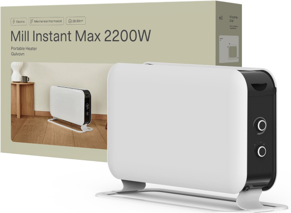 Mill Instant Max Mec 2200W Konvektör Isıtıcı