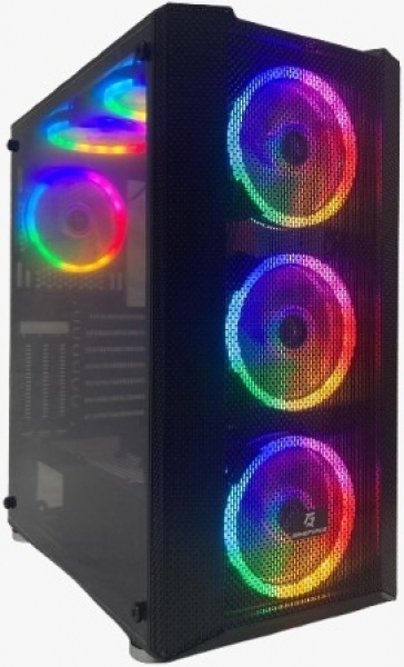 Gameforce Panda 600W 4X Rainbow Fan Bilgisayar Kasası