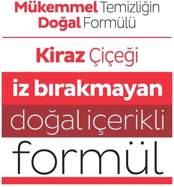 Sleepy Easy Clean Kiraz Çiçeği Yüzey Temizlik Havlusu