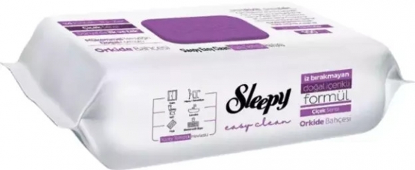 Sleepy Easy Clean Orkide Bahçesi Yüzey Temizlik Havlusu