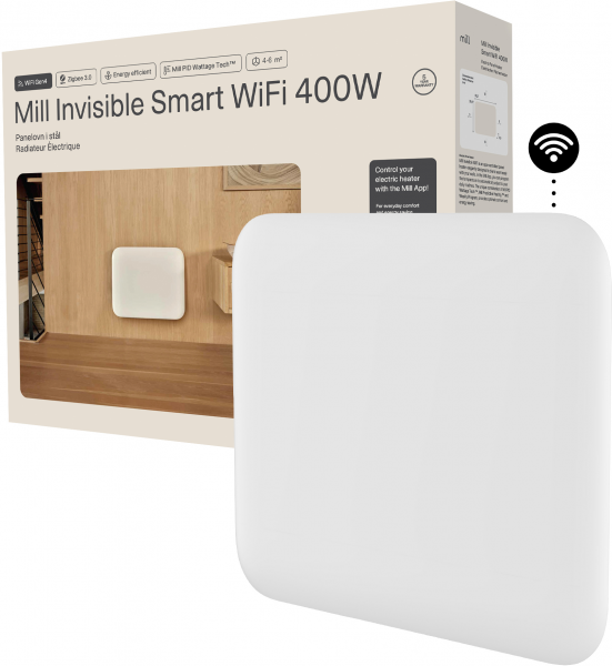 Mill Invisible Smart Wifi 400W Konvektör Isıtıcı (400 W)