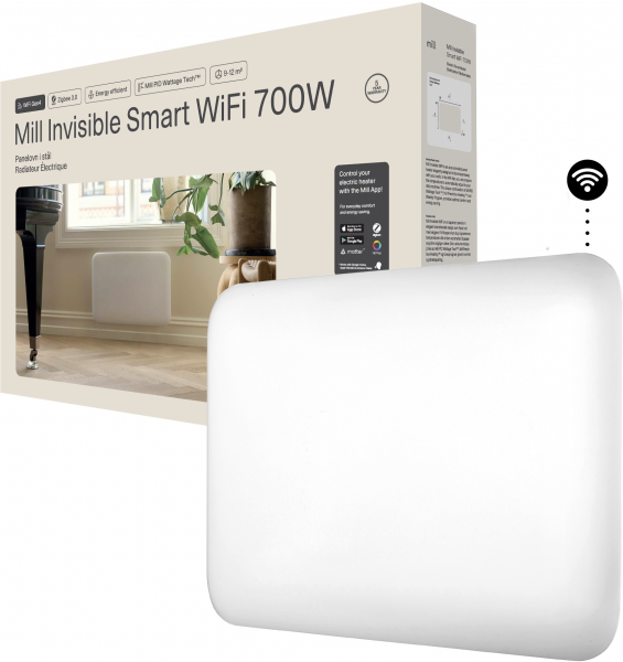 Mill Invisible Smart Wifi 700W Konvektör Isıtıcı (700 W)