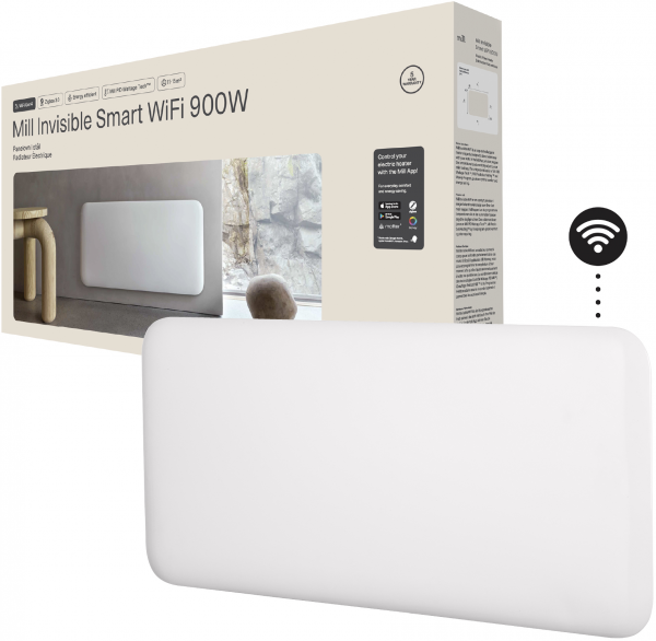 Mill Invisible Smart Wifi 900W Konvektör Isıtıcı (900 W)