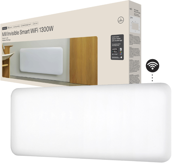 Mill Invisible Smart Wifi 1300W Konvektör Isıtıcı (1300 W)