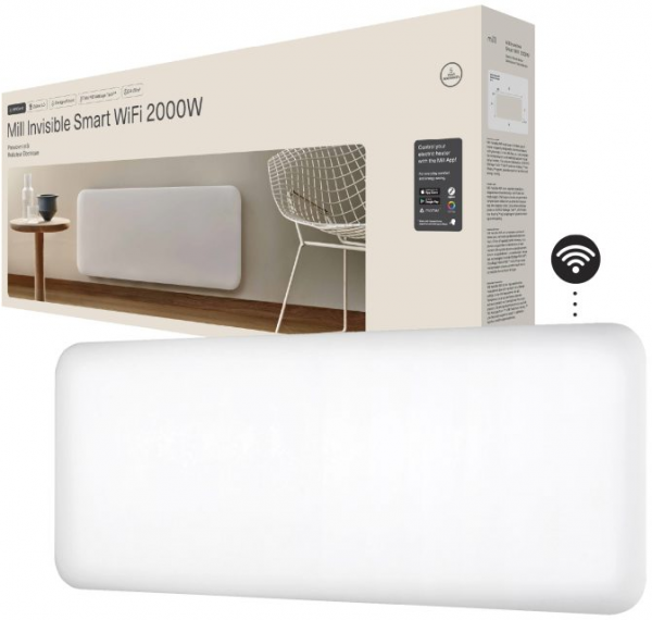 Mill Invisible Smart Wifi 2000W Konvektör Isıtıcı (2000 W)