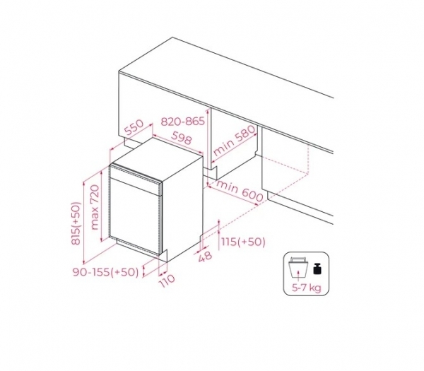 Teka DFI 46710 Bulaşık Makinesi