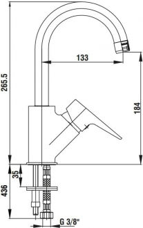AR Fia 103508965 Lavabo Bataryası