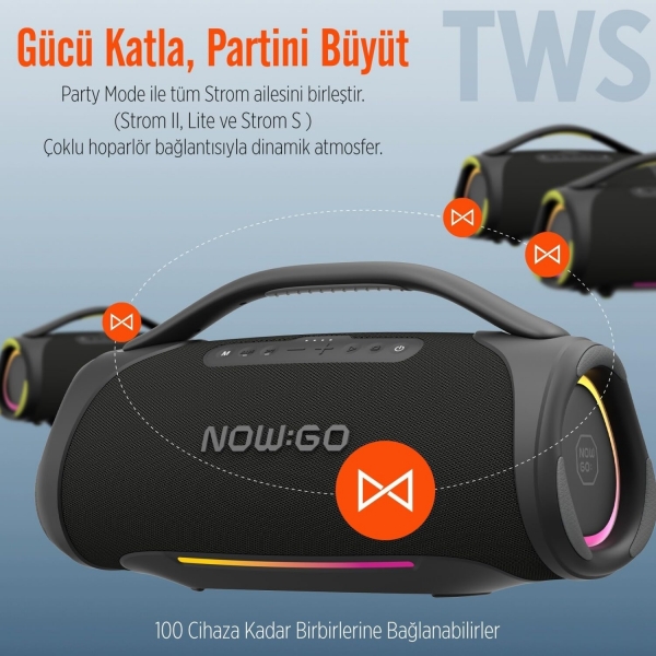 NowGo Storm II Bluetooth Hoparlör