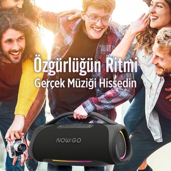 NowGo Storm II Bluetooth Hoparlör