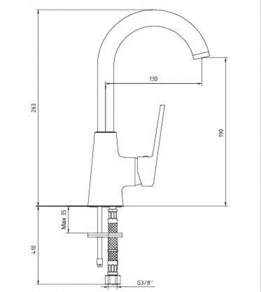 AR Fine 102188145 Lavabo Bataryası