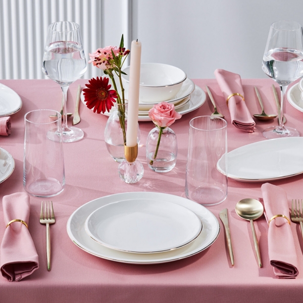 Karaca Red Carpet Collection Stream Bone Fortune 53 Parça Yemek Takımı