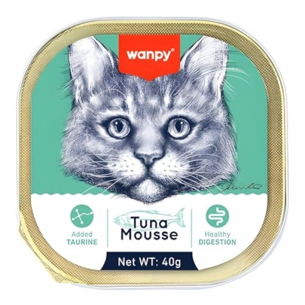 Wanpy Ton Balıklı Alutray 40 gr Kedi Maması