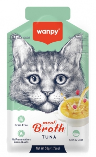 Wanpy Ton Balıklı Tahılsız 50 gr Kedi Maması