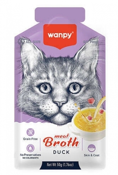 Wanpy Ördek Etli 50 gr Kedi Maması