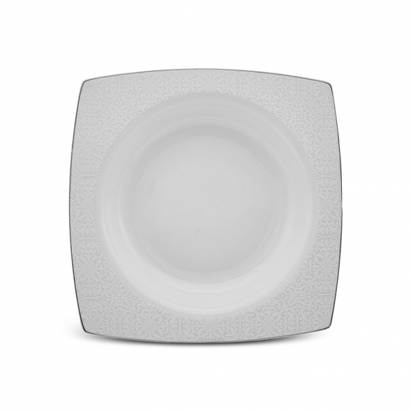 Karaca Square Bone Mandy Cream 60 Parça Yemek Takımı