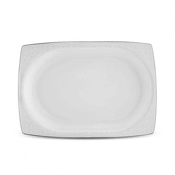 Karaca Square Bone Mandy Cream 60 Parça Yemek Takımı