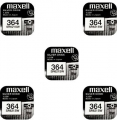 Maxell 364 SR621SW 5'li Düğme Pil