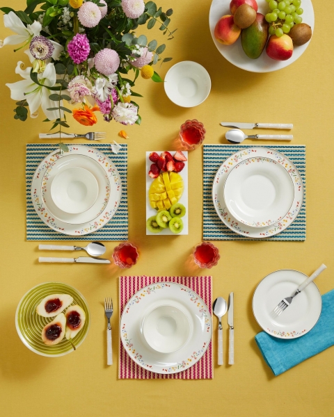 English Home Floral Symphony 24 Parça Yemek Takımı