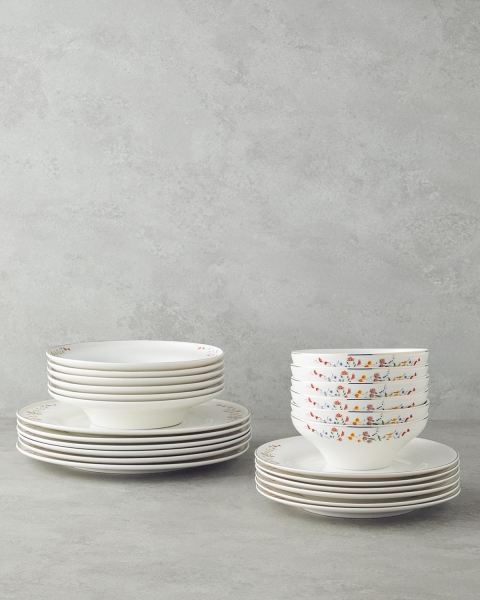 English Home Floral Symphony 24 Parça Yemek Takımı