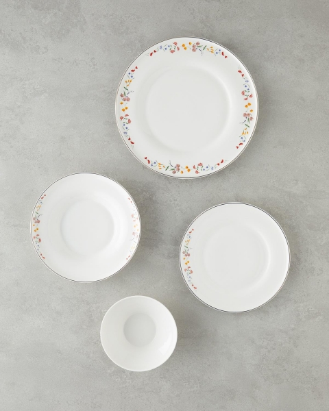 English Home Floral Symphony 24 Parça Yemek Takımı