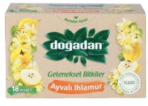 Doğadan Ayvalı Ihlamur Çayı Bardak Poşet 18 Adet resim