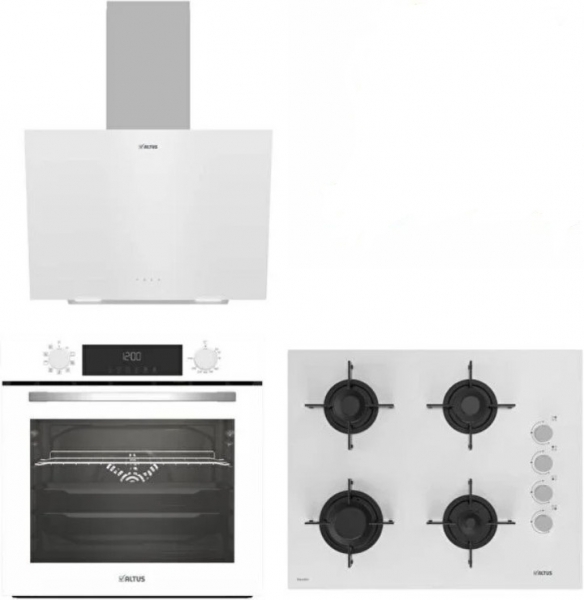 Altus Beyaz Ankastre Set ALA 159 DW + ALA 332 W + ALA 570 W