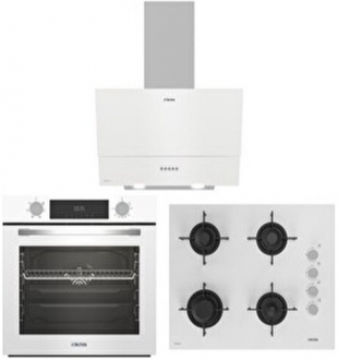 Altus Beyaz Ankastre Set ALA 159 DHW + Ala 322 W + ALA 535 W