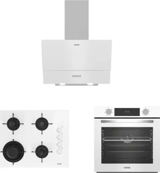 Altus Beyaz Ankastre Set ALA 189 DW + Ala 322 W + ALA 535 W
