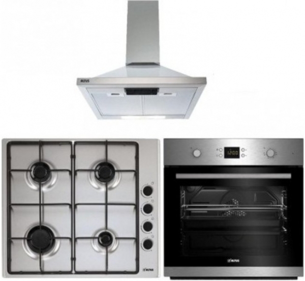 Altus Inox Ankastre Set ALA-182 GID + ALA 137 I + ALA 520