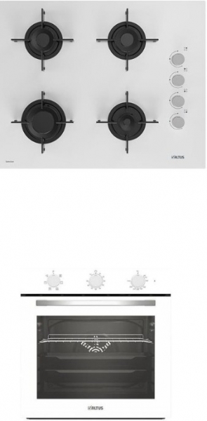 Altus 2'li Beyaz Ankastre Set ALA 159 DW + Ala 321 W +