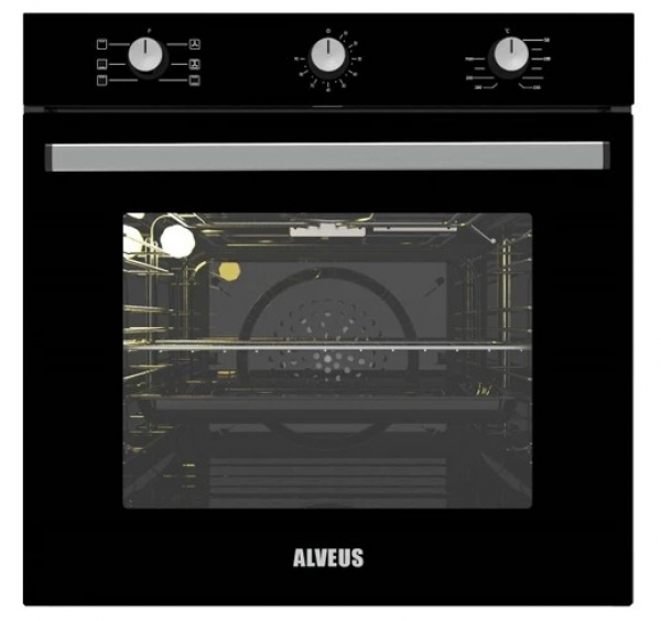 Alveus Siyah Ankastre Set KLS 670 + ALV MFA 614 + MOD 3000