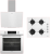Arçelik Beyaz Ankastre Set OCD T 601-1 EB + AFC 330 B + ADE 604-1 B