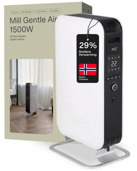 Mill Gentle Air 1500W Yağlı Radyatör (1500 W)