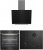 Beko Siyah Ankastre Set BOCD T 6510 ES + BFC 631 S + BDE 6062 S