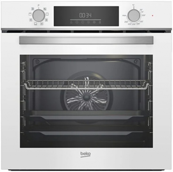 Beko Beyaz Cam Ankastre Set BOCD K 6510 EWB + BFC 430 B + BDE 6062 B