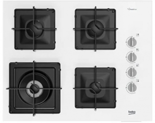 Beko Beyaz Cam Ankastre Set BOCD K 6510 EWB + BFC 430 B + BDE 6062 B