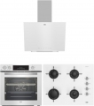 Beko Beyaz Cam Digital resim