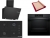 Bosch Siyah Set 382 Ankastre Set POP7C6P30O + HJG852YT0T + DWK66PJ60T
