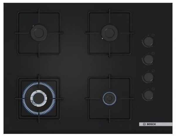 Bosch Siyah Set 353 Ankastre Set POH7C6P30O + HUA736EG0T + DWK64PJ60T