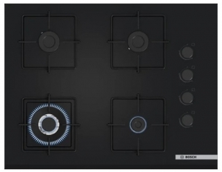 Bosch Siyah Set 353 Ankastre Set POH7C6P30O + HUA736EG0T + DWK64PJ60T