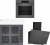 Bosch Gri Set 309 Ankastre Set POP6C9P30O + HBJ559EH6T + DWK66PJ70T