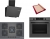 Bosch Gri Set 433 Ankastre Set PNQ7B9P30O + HUA717BN0T + DWK66PJ70T