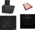 Bosch Siyah Set 416 Ankastre Set POP6C6P30O + HJG852YB0T + DWK66PJ60T