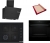 Bosch Siyah Set 452 Ankastre Set POP6C6P30O + HJG852YB0T + DWK67PJ60T