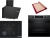 Bosch Siyah Set 425 Ankastre Set POH7C6P30O + HUA736EG0T + DWK66PJ60T