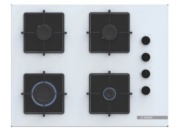 Bosch Beyaz Set 379 Ankastre Set POP7C2P30O + HUA736EV0T + DWK66PJ20T