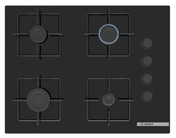 Bosch Siyah Set 472 Ankastre Set POP7C6P30O + HUA736EA0T + DWK67PJ60T