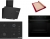 Bosch Siyah Set 472 Ankastre Set POP7C6P30O + HUA736EA0T + DWK67PJ60T